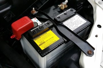 Car Battery Up Close